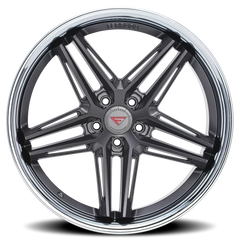 Ferrada CM1 MG 19x9.5 +40 5x114mm 73.1mm Matte Graphite Chrome Lip