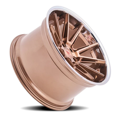 Ferrada CM2 BCP 22x10.5 +40 5x112mm 66.56mm Brushed Cobre Chrome Lip
