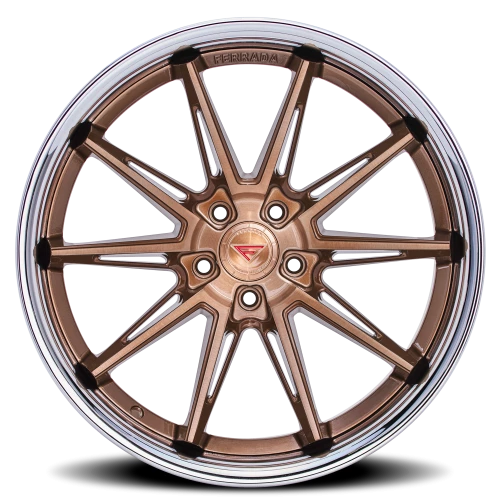 Ferrada CM2 BCP 20x9 +35 5x114mm 73.1mm Brushed Cobre Chrome Lip