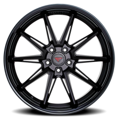 Ferrada CM2 MB 20x11 +45 5x112mm 66.56mm Matte Black Gloss Black Lip