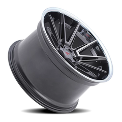 Ferrada CM2 MG 20x10.5 +20 5x115mm 71.6mm Matte Graphite Chrome Lip