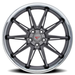 Ferrada CM2 MG 19x9.5 +40 5x114mm 73.1mm Matte Graphite Chrome Lip