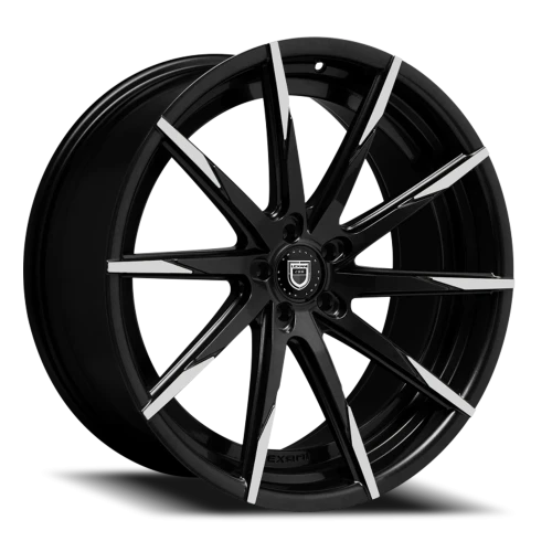 Lexani Wheels CSS15 15CSS MB 20x8.5 +35 5x115mm 74.1mm Gloss Black Machined