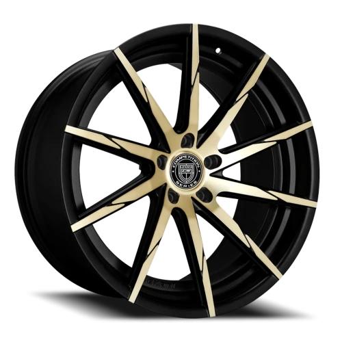 Lexani Wheels CSS15 BBZ 22x10 +30 5x120mm 74.1mm Black Bronze Face