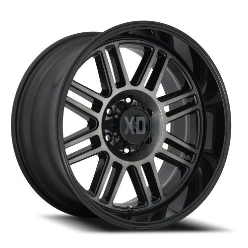 XD Series Cage XD850 GB-GT 20x10 -18 5x127mm 71.5mm Gloss Black Gray Tint