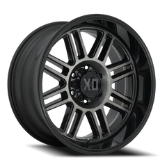 XD Series Cage XD850 GB-GT 20x9 +18 6x139.7mm 106.25mm Gloss Black Gray Tint