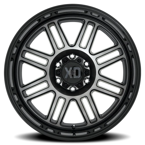XD Series Cage XD850 GB-GT 20x10 -18 6x139.7mm 106.25mm Gloss Black Gray Tint