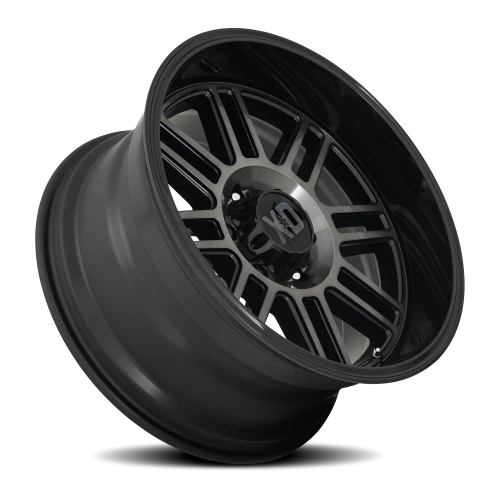 XD Series Cage XD850 GB-GT 20x9 +18 8x165.1mm 125.5mm Gloss Black Gray Tint
