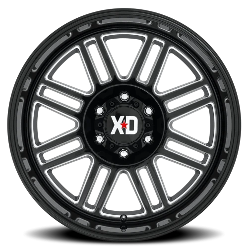 XD Series Cage XD850 GB-M 20x9 +0 6x135mm 87.1mm Gloss Black Milled