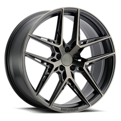 XO Luxury Cairo GY 20x11 +28 5x114.3mm 76.1mm Carbon Graphite