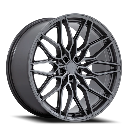 Niche Calabria 5 AX 22x10.5 +38 5x120mm 74.1mm Matte Gunmetal