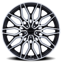 Niche Calabria 5 BD 22x9 +27 5x112mm 66.56mm Gloss Black Machined