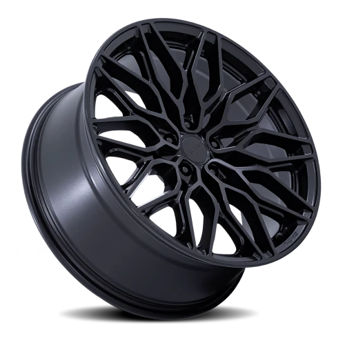 Niche Calabria 5 MX 20x9 +27 5x120mm 74.1mm Matte Black