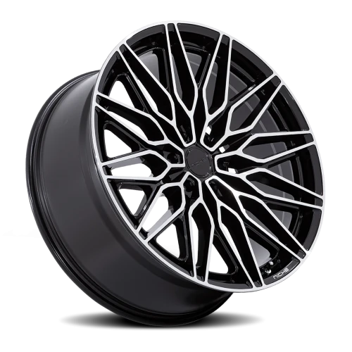 Niche Calabria 6 BD 20x9.5 +30 6x135mm 87.1mm Gloss Black Machined