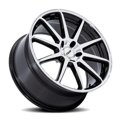 TSW Canard TW004 GBM 19x10.5 +43 5x114.3mm 72.56mm Gloss Black Machined Face