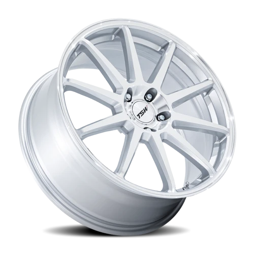 TSW Canard TW004 GSM 19x8.5 +32 5x112mm 66.56mm Gloss Silver Machined Face
