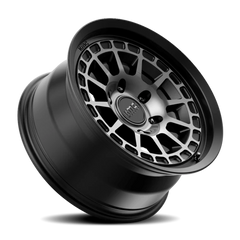 KMC Canyon KM719 GY 17x8 +35 5x114.3mm 72.56mm Satin Black Gray Tint