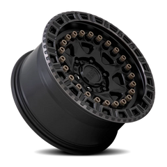 Black Rhino Carbine 20x9 +0 6x114.3mm 76.1mm Matte Black Machine Tinted Ring-Bronze Bolts