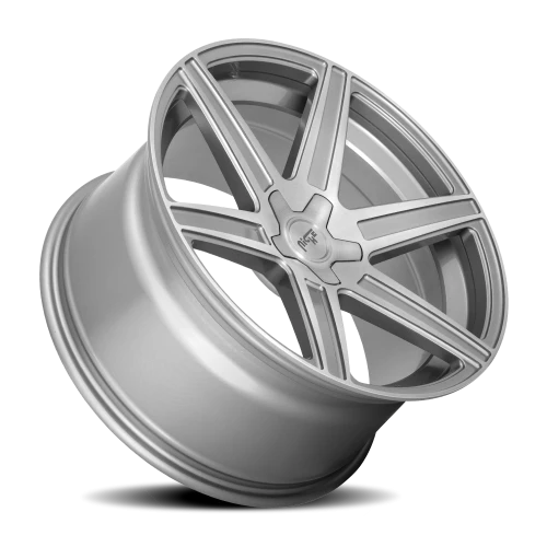 Niche Carina M241 20x10.5 +40 5x112mm 66.5mm Brushed Anthracite Clear Tint