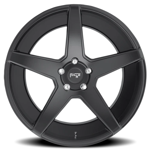 Niche Carini M185 20x9 +38 5x112mm 66.5mm Matte Black