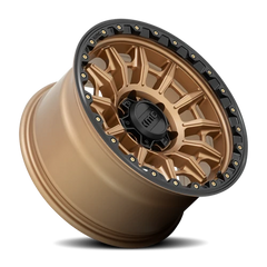 KMC Carnage KM547 BRZ 17x9 +0 6x135mm 87.1mm Matte Bronze Black Lip