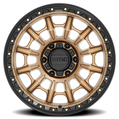 KMC Carnage KM547 BRZ 16x8 +0 6x139.7mm 106.1mm Matte Bronze Black Lip