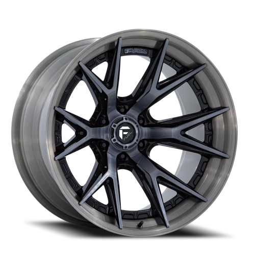 Fuel Catalyst FC402BT 22x10 -18 6x135mm 87.1mm Gloss Black Brushed Dark Tint
