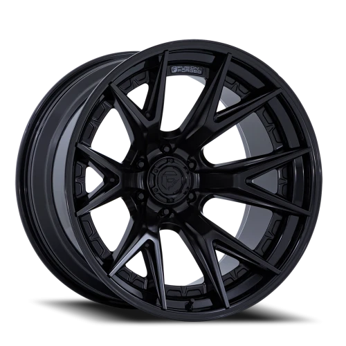 Fuel Catalyst FC402MX 20x9 +1 6x139.7mm 106.1mm Matte Black Gloss Black Lip
