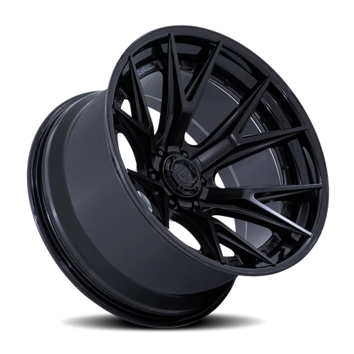 Fuel Catalyst FC402MX 24x12 -44 6x135mm 87.1mm Matte Black Gloss Black Lip