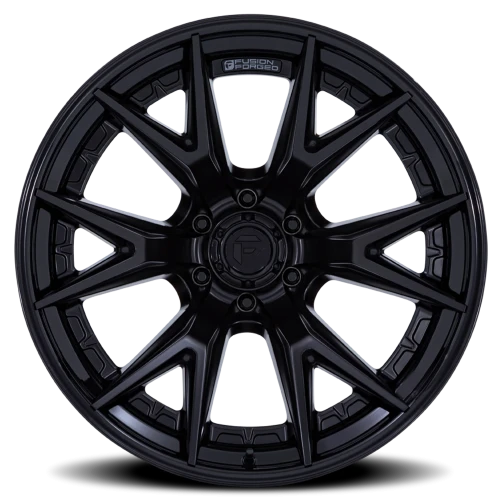 Fuel Catalyst FC402MX 22x12 -44 6x139.7mm 106.1mm Matte Black Gloss Black Lip