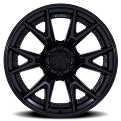 Fuel Catalyst FC402MX 20x9 +1 6x135mm 87.1mm Matte Black Gloss Black Lip
