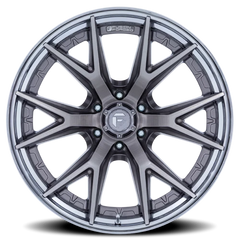 Fuel Catalyst FC402AP 22x12 -44 6x135mm 87.1mm Platinum Chrome Lip