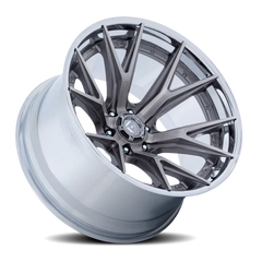 Fuel Catalyst FC402AP 20x9 +1 8x180mm 124.2mm Platinum Chrome Lip