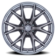 Fuel Catalyst FC402AP 22x10 -18 8x170mm 125.1mm Platinum Chrome Lip