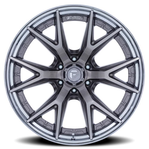 Fuel Catalyst FC402AP 20x9 +1 8x180mm 124.2mm Platinum Chrome Lip