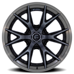 Fuel Catalyst FC402BT 20x10 -18 8x180mm 124.2mm Gloss Black Brushed Dark Tint