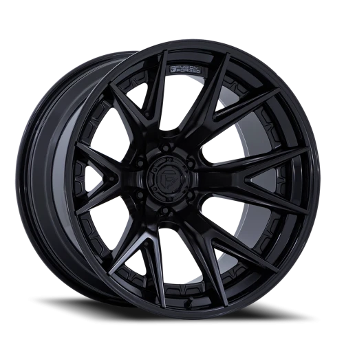 Fuel Catalyst FC402MX 20x10 -18 8x165.1mm 125.1mm Matte Black Gloss Black Lip