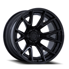 Fuel Catalyst FC402MX 22x10 -18 8x165.1mm 125.1mm Matte Black Gloss Black Lip