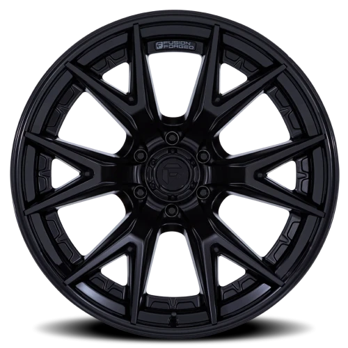Fuel Catalyst FC402MX 20x10 -18 8x170mm 125.1mm Matte Black Gloss Black Lip