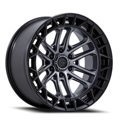 Fuel Celsius AB 17x9 +1 6x139.7mm 106.1mm Matte Gunmetal Matte Black Lip