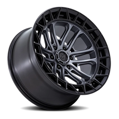 Fuel Celsius AB 17x9 +1 6x135mm 87.1mm Matte Gunmetal Matte Black Lip