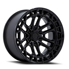 Fuel Celsius MB 17x9 +1 6x135mm 87.1mm Matte Black Gloss Black Lip
