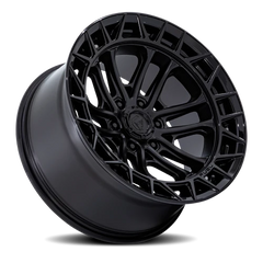 Fuel Celsius MB 20x9 +1 6x135mm 87.1mm Matte Black Gloss Black Lip