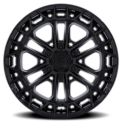 Fuel Celsius MB 17x9 -12 6x139.7mm 106.1mm Matte Black Gloss Black Lip