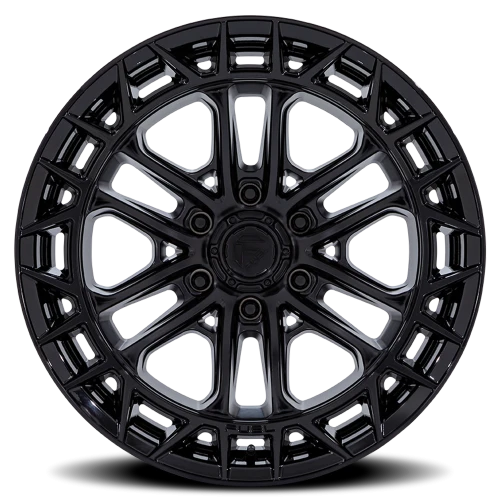 Fuel Celsius MB 20x9 +20 6x139.7mm 106.1mm Matte Black Gloss Black Lip