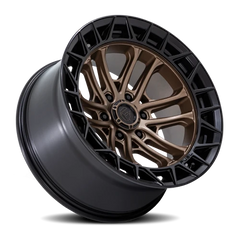Fuel Celsius ZB 20x9 +1 6x135mm 87.1mm Matte Bronze Matte Black Lip