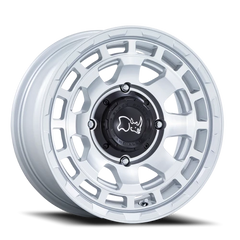 Black Rhino Chamber UTV HS 14x7 +10 4x156mm 115.1mm Hyper Silver Machined Face