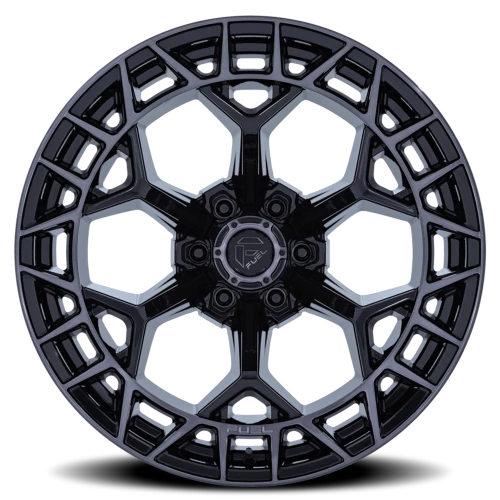 Fuel Charger FC873 BT 20x10 -18 8x165.1mm 125.1mm Gloss Black Brushed Dark Tint