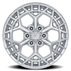 Fuel Charger FC873 SD 17x9 +1 6x135mm 87.1mm Gloss Silver Machined Face