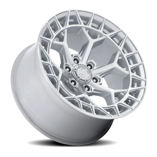Fuel Charger FC873 SD 20x9 +1 8x165.1mm 125.1mm Gloss Silver Machined Face